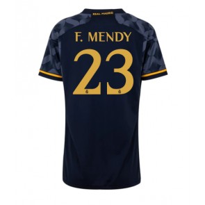 Real Madrid Ferland Mendy #23 Replika Udebanetrøje Dame 2023-24 Kortærmet